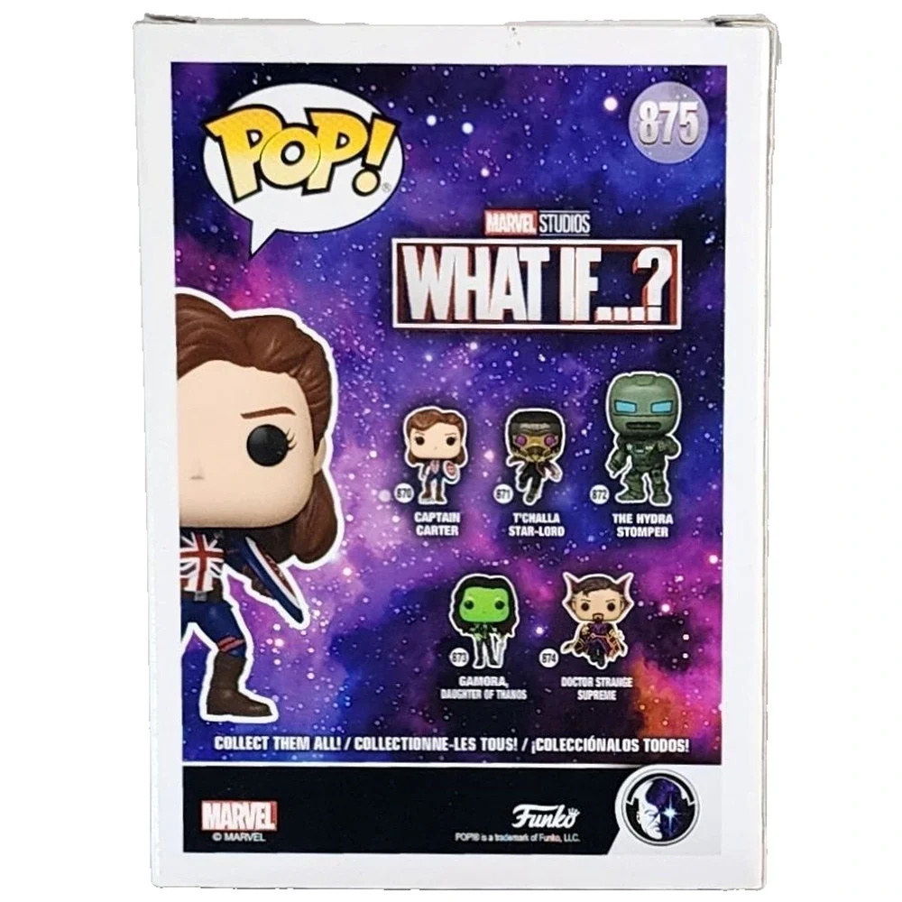 Funko Pop! Marvel - What If…? - Captain Carter #875 - Gamestop Exclusive